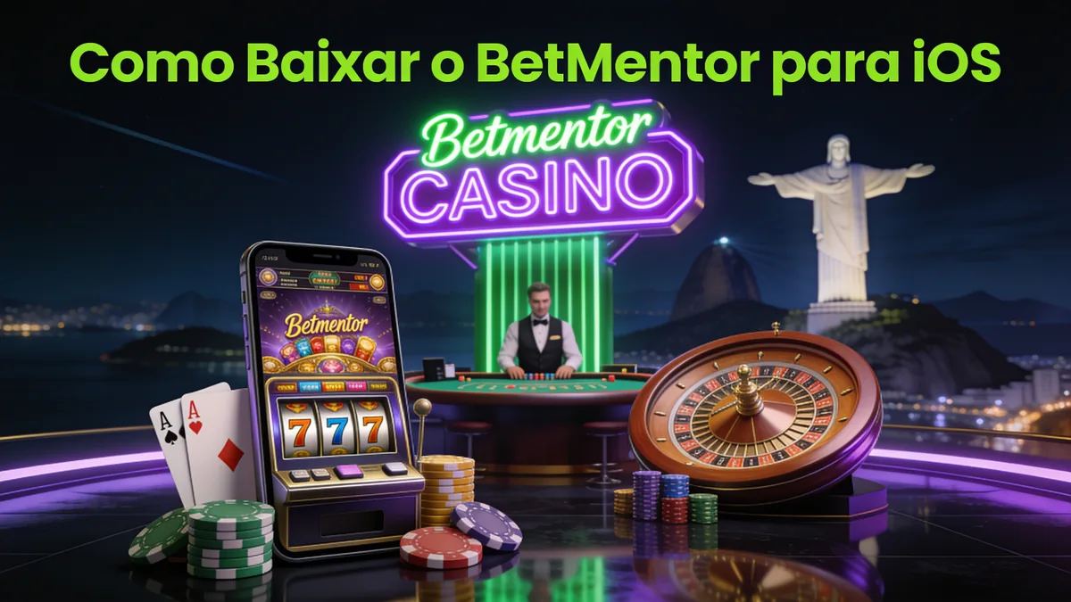 Como Baixar o BetMentor para iOS para jogadores no Brasil
